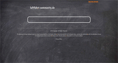 Desktop Screenshot of luftfahrt-community.de