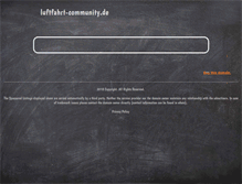 Tablet Screenshot of luftfahrt-community.de
